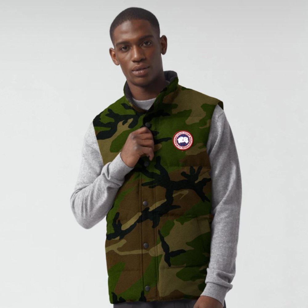 BNWT Canada Goose Garson Vest - Classic Camo - XS